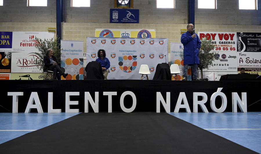 Narón clausuró ayer la Feira Captación de Talento que reunió a empresas y centros educativos