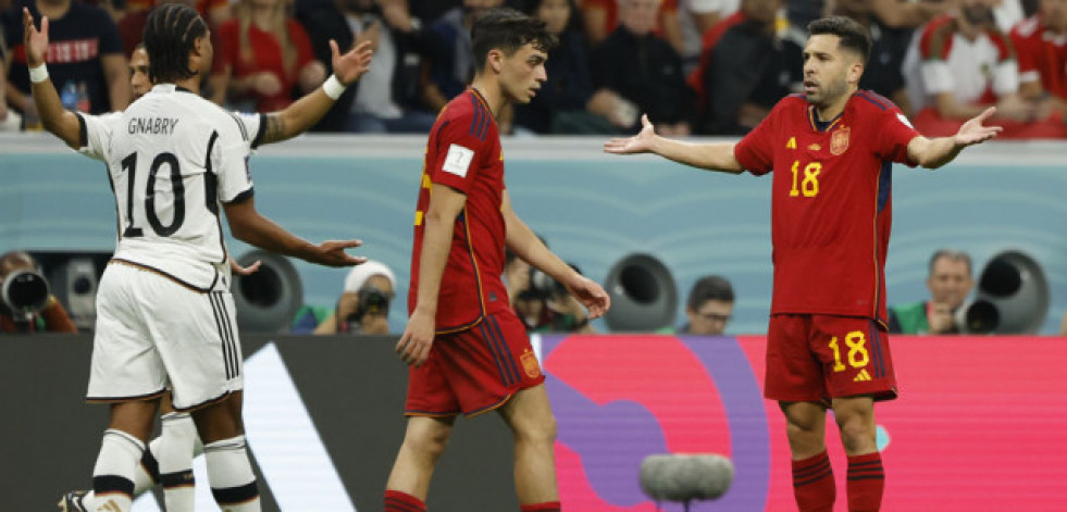 Alemania respira y España da por bueno el empate (1-1)