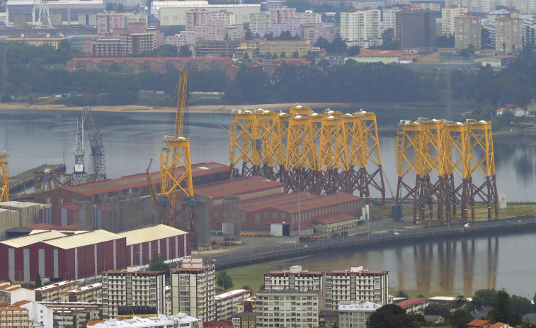 Navantia Fene construirá 62 jackets para un parque en Normandía