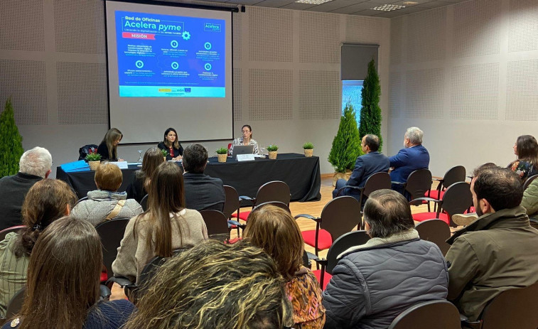 Asime inaugura su oficina Acelera Pyme, que presentó ante empresarios ponteses