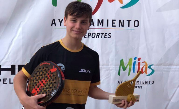 Título de Iago Fuertes en la fase final alevín