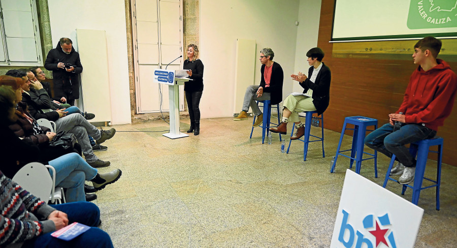 Ana Pontón presenta en Ferrol la campaña del BNG contra la subida de precios