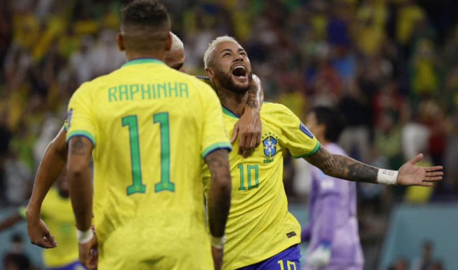 Brasil desborda a Corea del Sur y se cruza con Croacia en cuartos