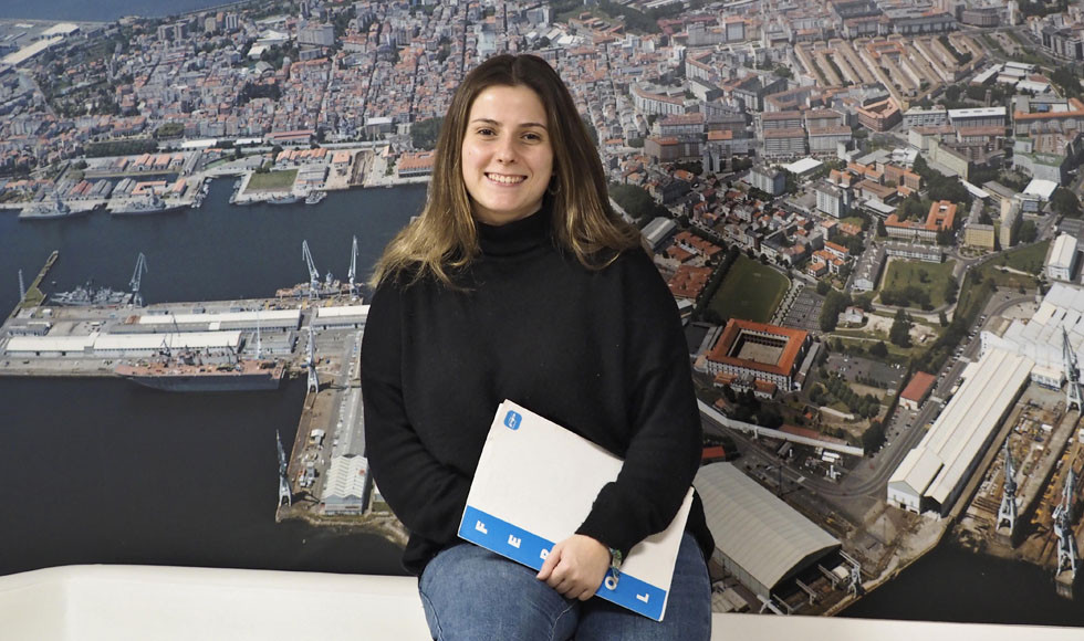 La nueva dirigente de NNGG es una apasionada de Ferrol, donde quiere quedarse  jorge meis