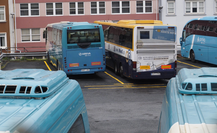 Las obras de As Pías modifican los itinerarios de los buses tras la Semana Santa