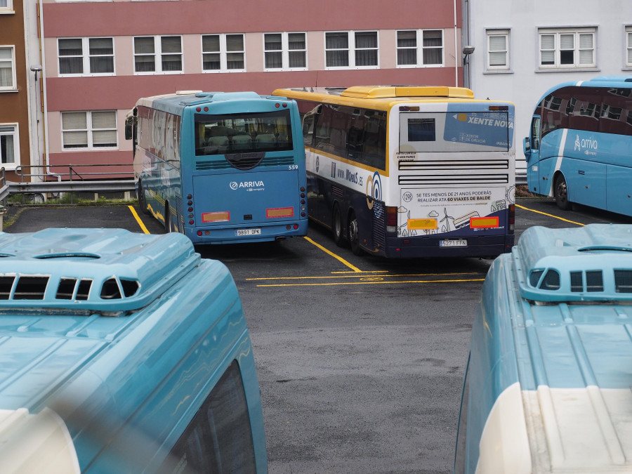 Las obras de As Pías modifican los itinerarios de los buses tras la Semana Santa