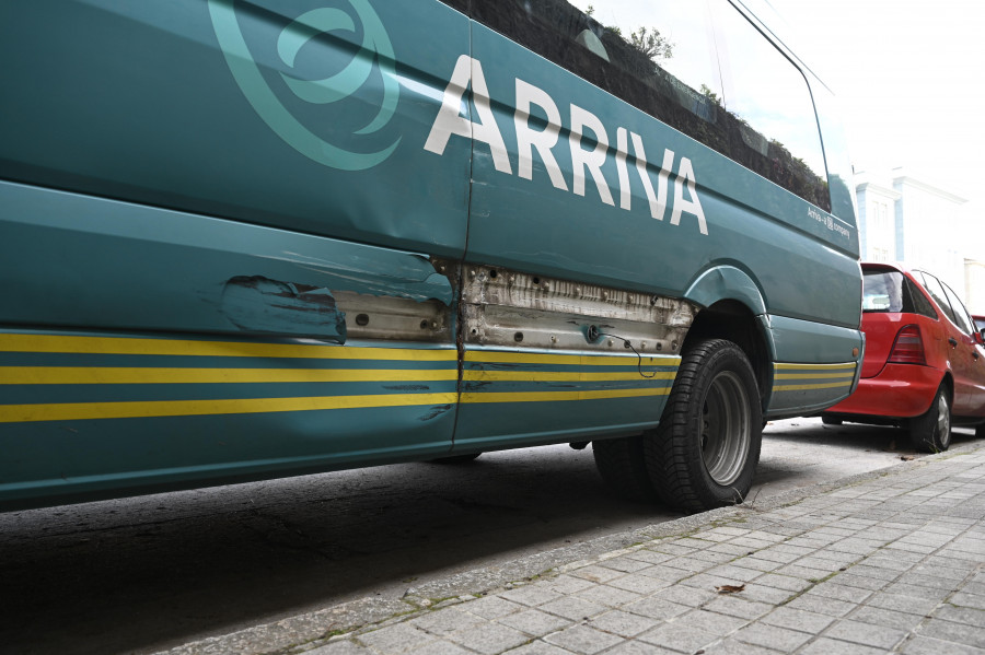 Detenido un joven de Neda tras robar un microbús en la estación de Ferrol