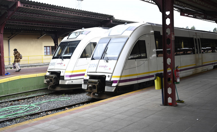 El tren Ferrol-A Coruña recupera un trayecto y vuelve a tener tres al día