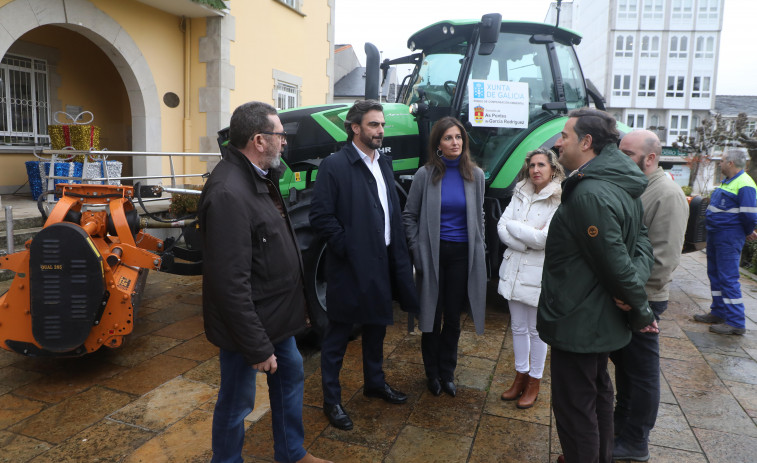 Diego Calvo valora os investimentos do fondo de compensación ambiental
