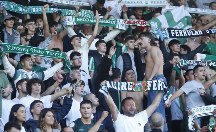 Más de mil racinguistas estarán en Riazor