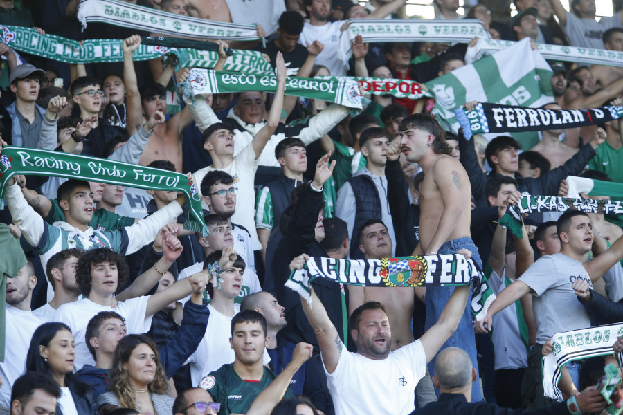 Más de mil racinguistas estarán en Riazor