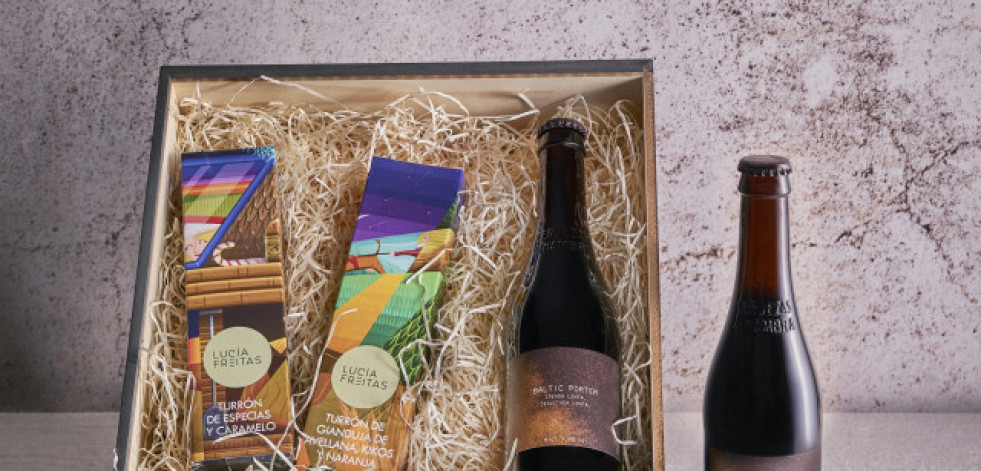 Lucía Freitas y Paco Morales se unen a Cervezas Alhambra para presentar un pack de regalo perfecto estas navidades
