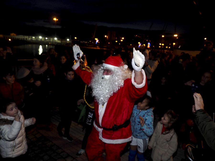 Apretada agenda para Papá Noel y el Apalpador desde hoy en la comarca