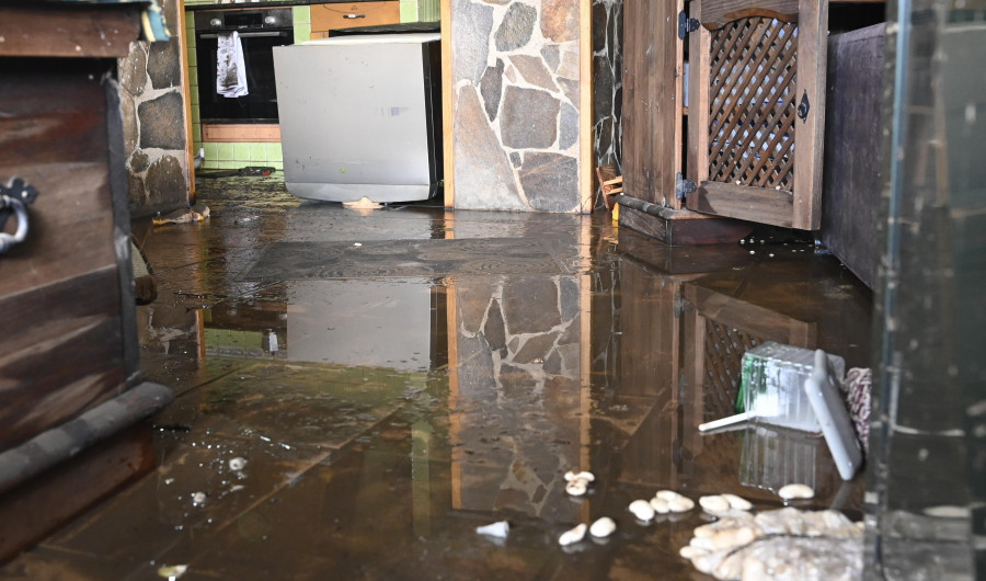 Los vecinos de Serantes reviven las inundaciones que sufrieron hace 17 años