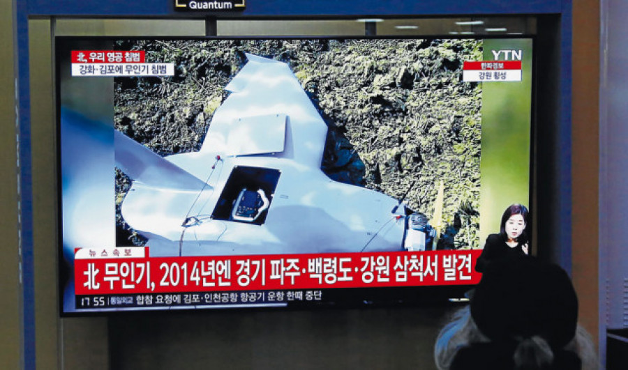 Corea del Norte envió drones para infiltrarse en el Sur y Seúl respondió con los suyos