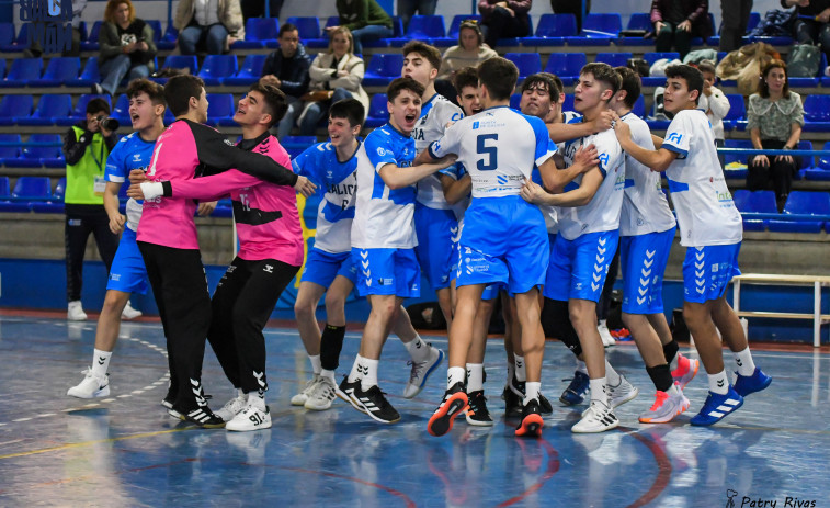 La selección gallega cadete de Jaime Serrano, en cuartos de final