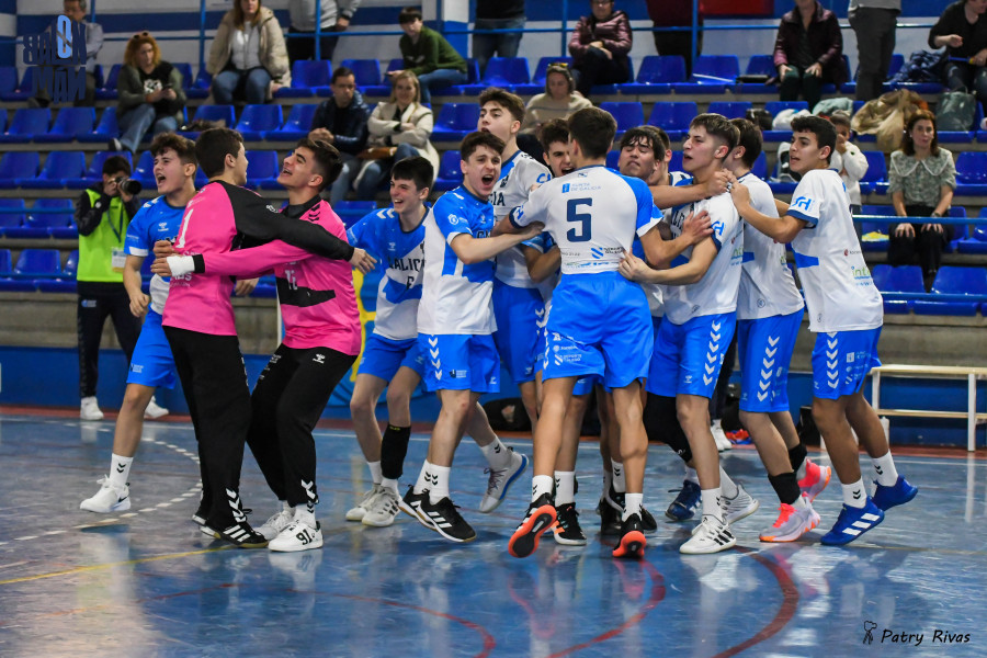 La selección gallega cadete de Jaime Serrano, en cuartos de final