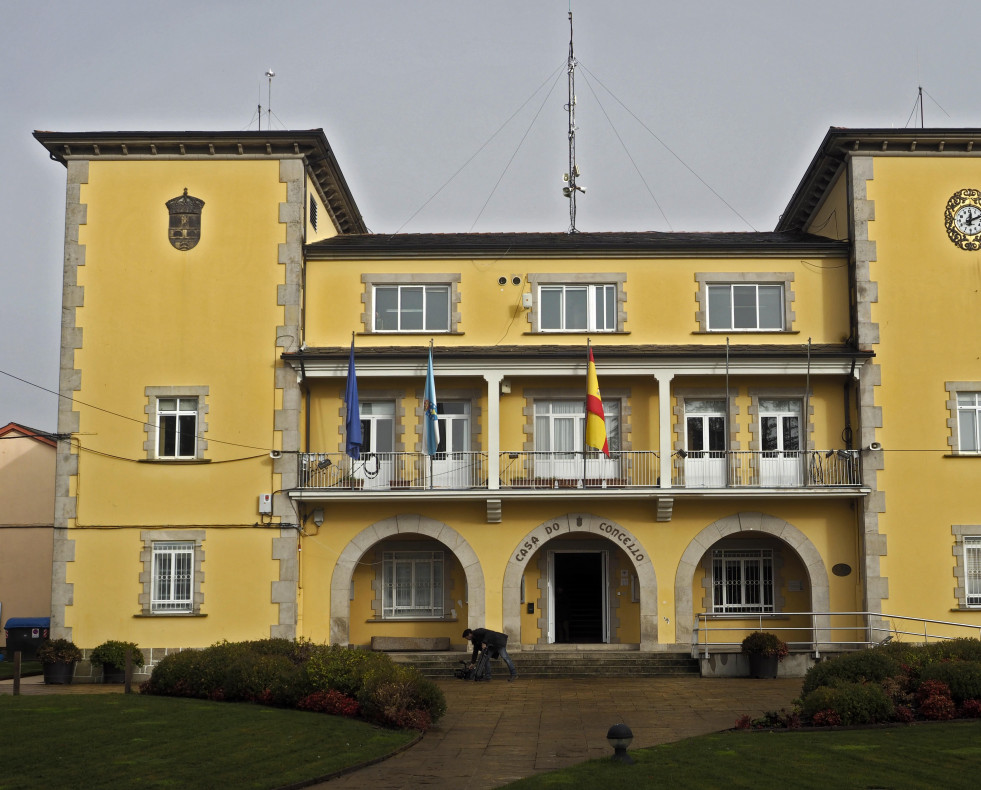 Edificio consistorial del municipio de As Pontes  AEC jorge meis