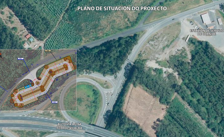 San Sadurniño recibe con “sorpresa” la construcción del aparcamiento disuasorio