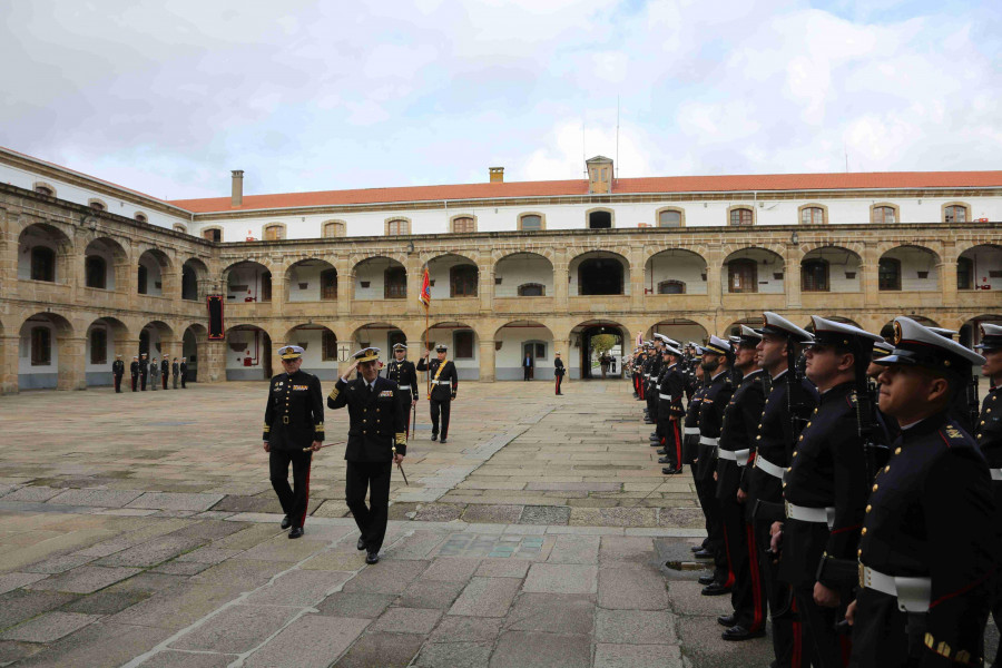 Casi 300 marineros jurarán bandera este jueves en la Base Naval de A Graña