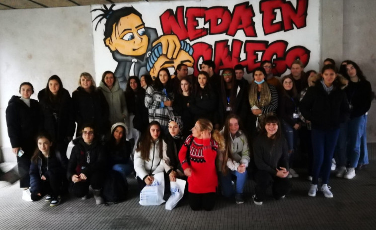 Alumnos de Turquía, Alemania y Gales conocen Neda dentro del proyecto Erasmus