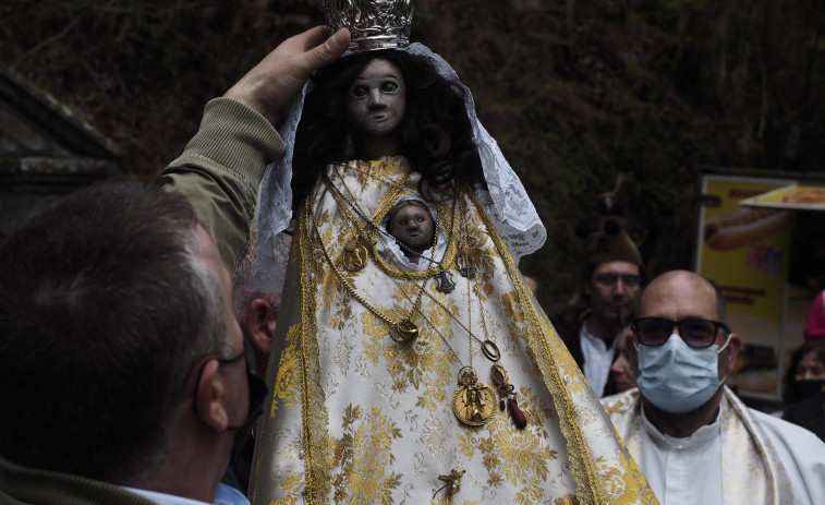 La limpieza de la ferrolana Virgen de Chamorro causa alarma en entidades dedicadas al patrimonio