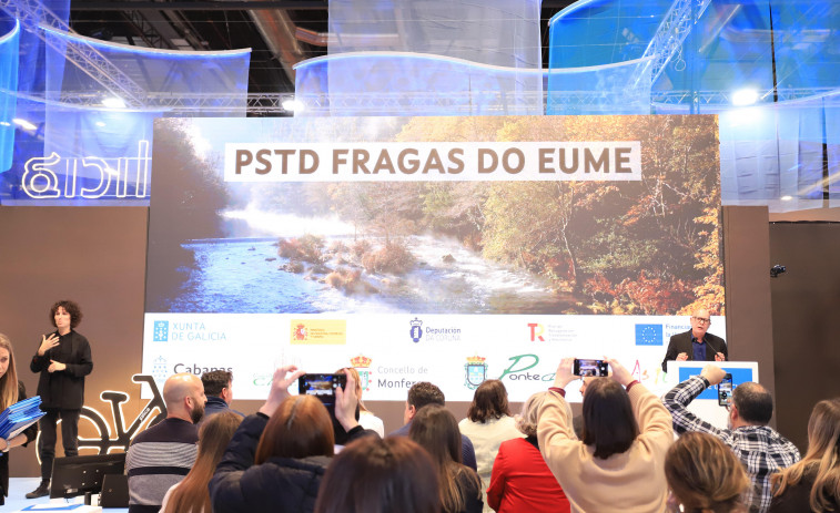 La Diputación presenta As Fragas do Eume en Fitur apuntando al turismo consciente y responsable