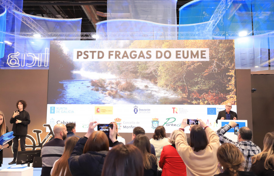 La Diputación presenta As Fragas do Eume en Fitur apuntando al turismo consciente y responsable