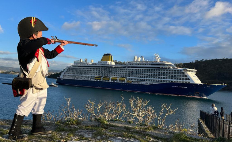 El “Spirit of Adventure” marca el inicio de la temporada de cruceros en Ferrol