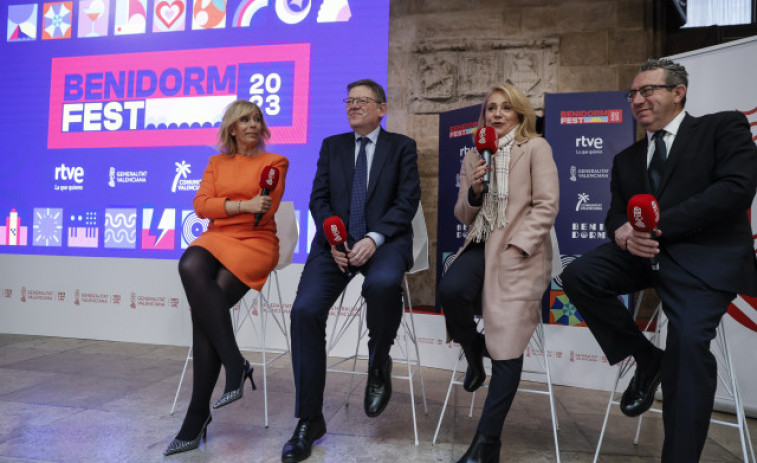 La Generalitat, RTVE y Benidorm sellan el convenio del festival de este 2023