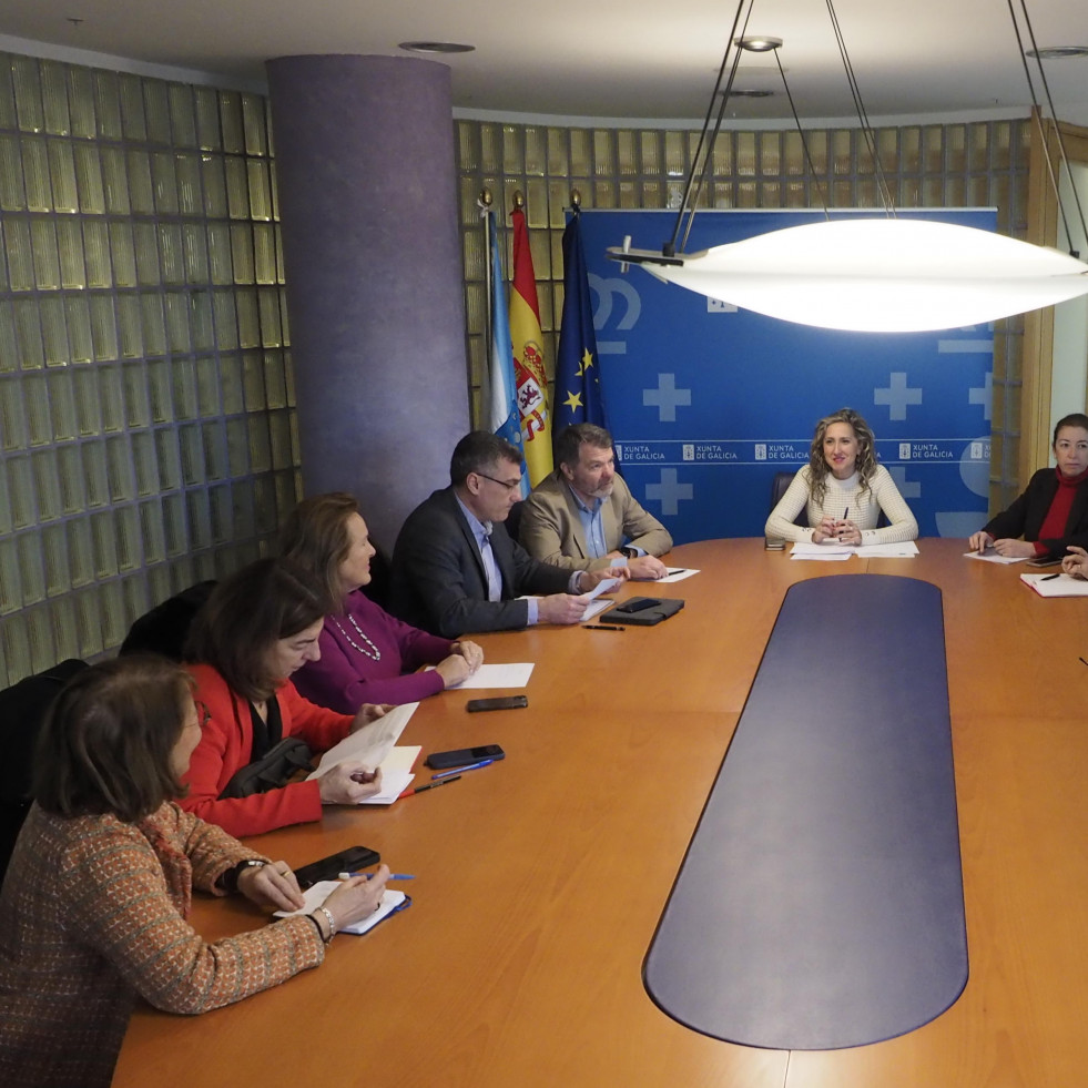La sede de la delegación de la Xunta en Ferrol acogió una reunión de la comisión territorial de coordinación  jorge meis
