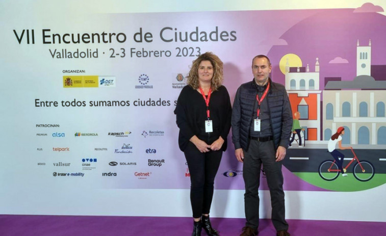 Narón participa en Valladolid en un encuentro de seguridad vial y movilidad sostenible