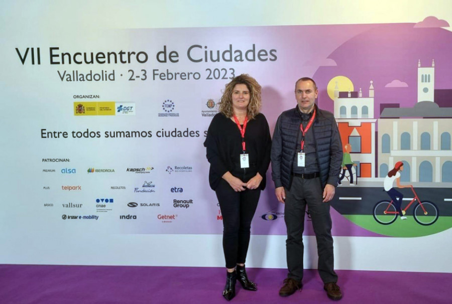 Narón participa en Valladolid en un encuentro de seguridad vial y movilidad sostenible