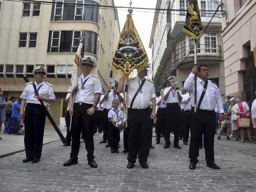 Las bandas ferrolanas exhiben su potencial en una encuentro celebrado en Compostela