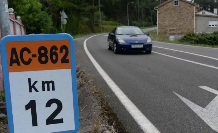La Xunta concluye la primera fase de mejora de la AC-862, que une Ferrol y Ortegal