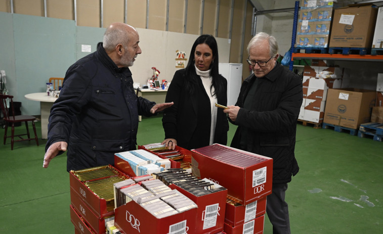 Casi mil personas se abastecen de comida en el Banco de Alimentos de Ferrol