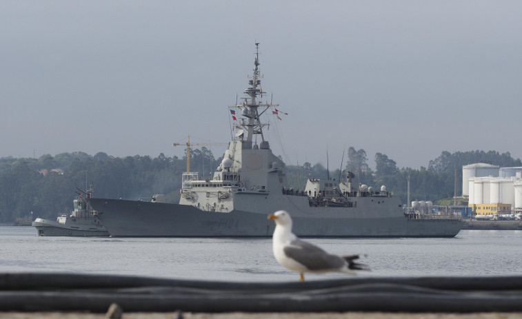 Tres fragatas se adiestran con buques de Portugal, EEUU y Canadá en el ejercicio MAR-23