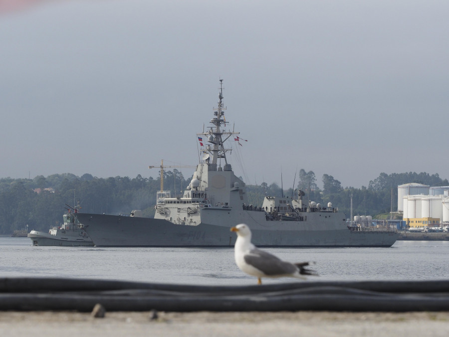 Tres fragatas se adiestran con buques de Portugal, EEUU y Canadá en el ejercicio MAR-23