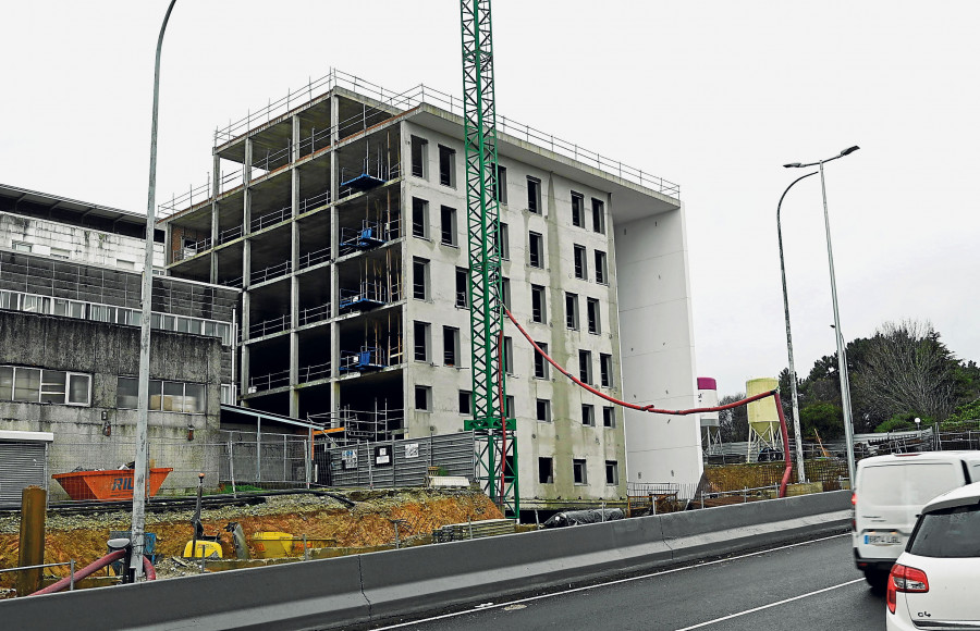 El Sergas pretende entregar en breve un módulo del Edificio Sur del CHUF