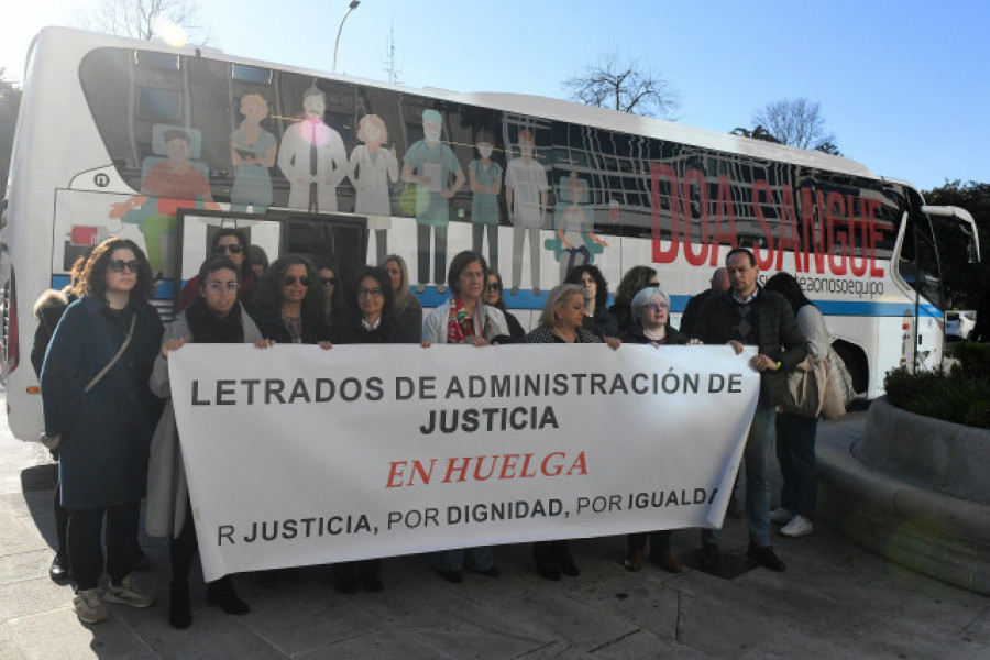 Los letrados de Justicia en Galicia avisan de la "alarmante" situación del sector