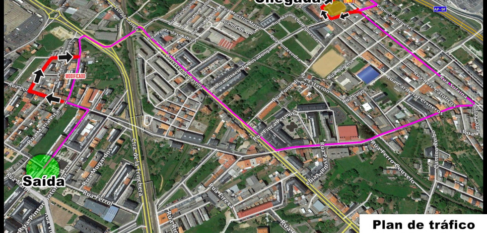Restricciones de tráfico este sábado entre A Gándara y A Solaina por el desfile de Entroido