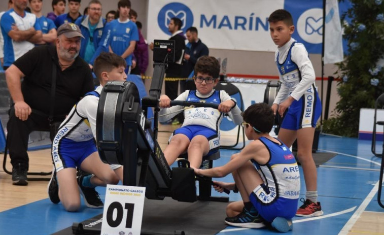 Buen botín de Cedeira y Ares en el Gallego indoor