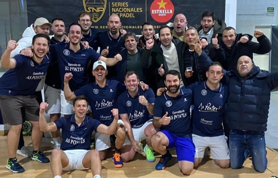 Smash Pádel, As Pontes y Cedeira, en la final estatal