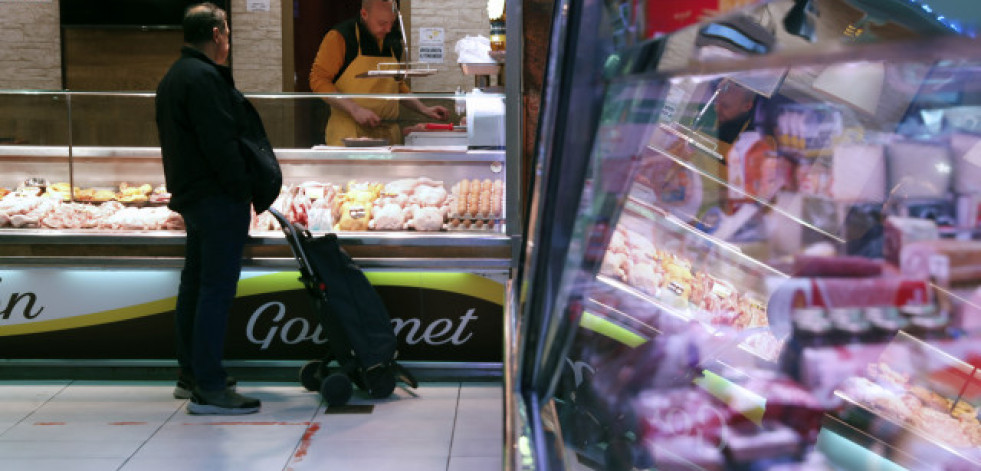 La subida del 16,6 % de los alimentos lleva la inflación en Galicia al 6,4 %