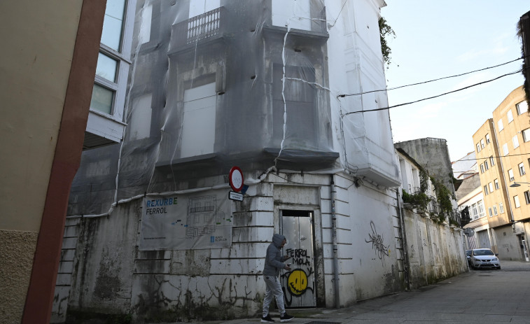 El Concello declara ruina un edificio incluido en el plan Rexurbe, que será rehabilitado