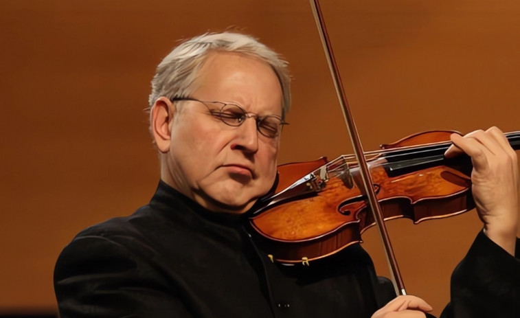 El violinista Shlomo Mintz ofrece en el Jofre su único concierto en España
