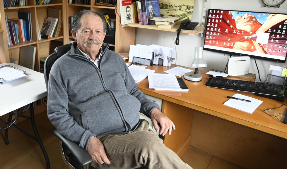 Germán Castro, primer director de Diario de Ferrol  EMILIO CORTIZAS