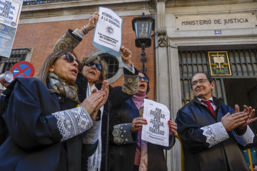 Los letrados judiciales piden la intervención de Hacienda en la negociación