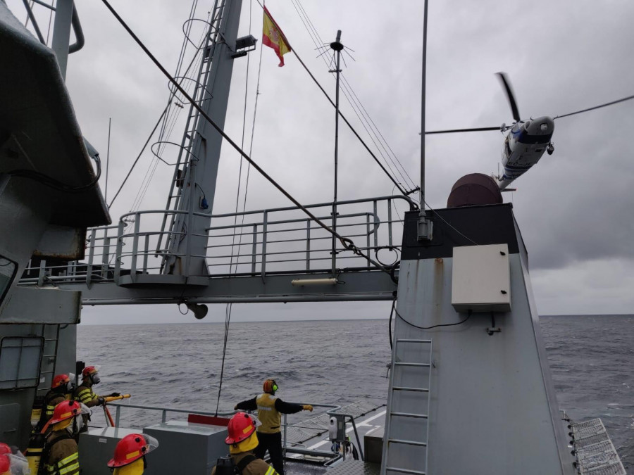 El patrullero “Arnomendi” regresa a Ferrol tras completar una nueva campaña de vigilancia