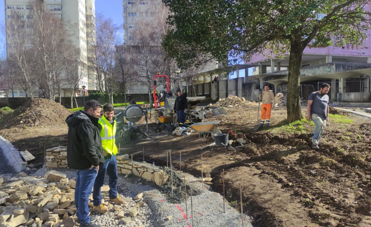 Fontelonga empieza a tomar forma tras casi un año desde el inicio de las obras